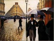 Gustave Caillebotte Paris Street, Rainy Weather France oil painting reproduction